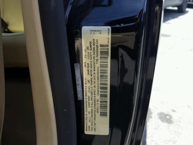 3VWPG31C39M508443 - 2009 VOLKSWAGEN NEW BEETLE Qara foto 10