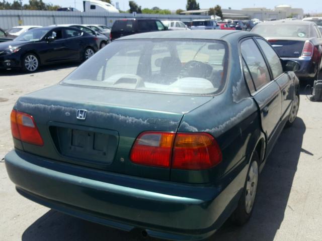 2HGEJ6617XH520323 - 1999 HONDA CIVIC BASE GREEN photo 4