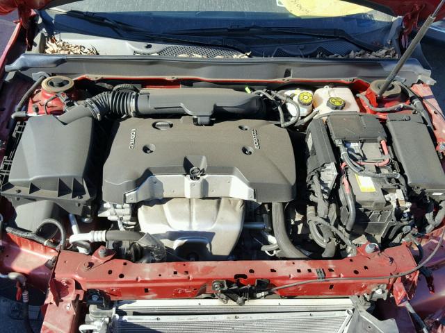 1G11C5SLXEF276635 - 2014 CHEVROLET MALIBU 1LT 红色 照片 7