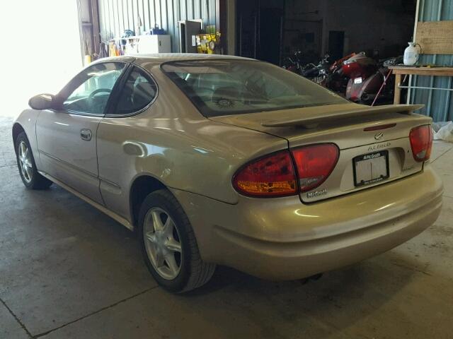 1G3NL12E64C146662 - 2004 OLDSMOBILE ALERO GL TAN photo 3