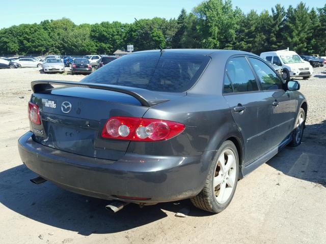 1YVFP80C545N44883 - 2004 MAZDA 6 I GRAY photo 4