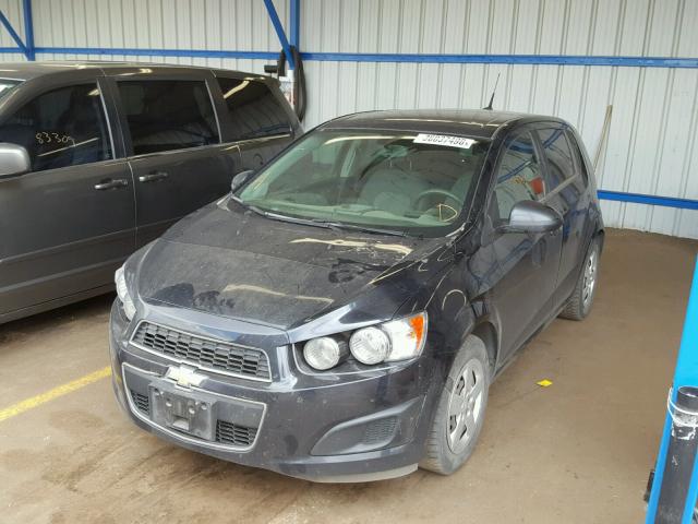 1G1JA6SH5E4147303 - 2014 CHEVROLET SONIC LS 黑色 照片 2