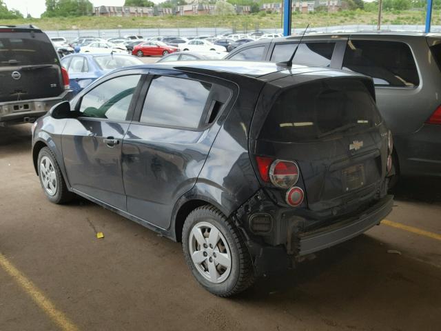 1G1JA6SH5E4147303 - 2014 CHEVROLET SONIC LS 黑色 照片 3