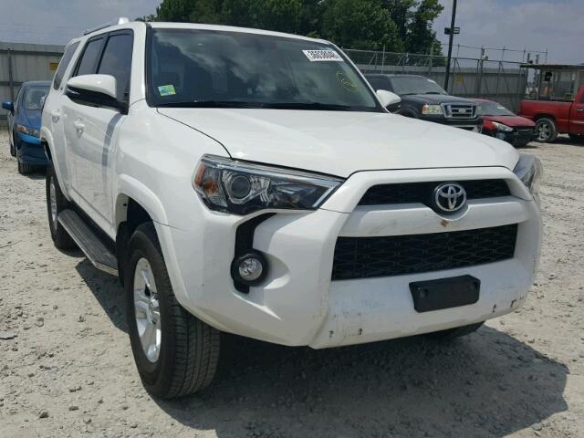 JTEBU5JRXG5344161 - 2016 TOYOTA 4RUNNER SR 白色 照片 1