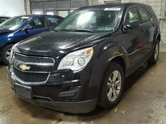 2GNALLEK3F6294749 - 2015 CHEVROLET EQUINOX L BLACK photo 2