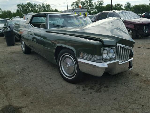 J0323424 - 1970 CADILLAC DEVILLE GREEN photo 1