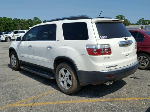 1GKER23768J197752 - 2008 GMC ACADIA SLT თეთრი ფოტო 3