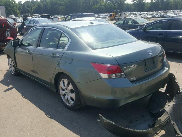 1HGCP26839A060901 - 2009 HONDA ACCORD EX- GRAY photo 3