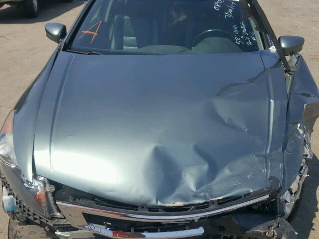 1HGCP26839A060901 - 2009 HONDA ACCORD EX- GRAY photo 7