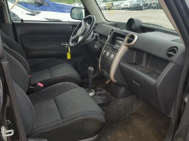 JTLKT324864103822 - 2006 TOYOTA SCION XB შავი ფოტო 5