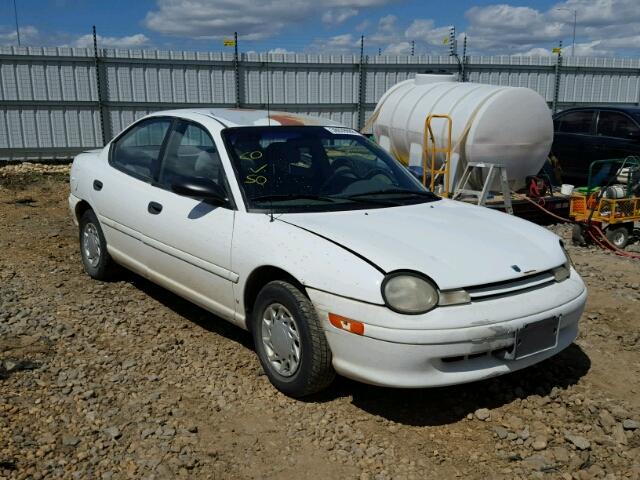 1B3ES47C3SD553049 - 1995 DODGE NEON HIGHL WHITE photo 1