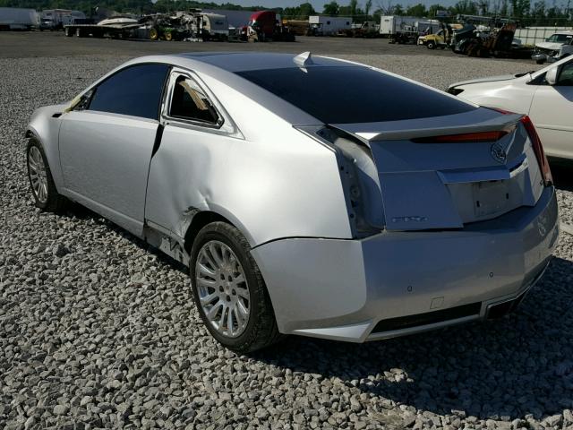 1G6DS1E30C0146667 - 2012 CADILLAC CTS PREMIU GRAY photo 3