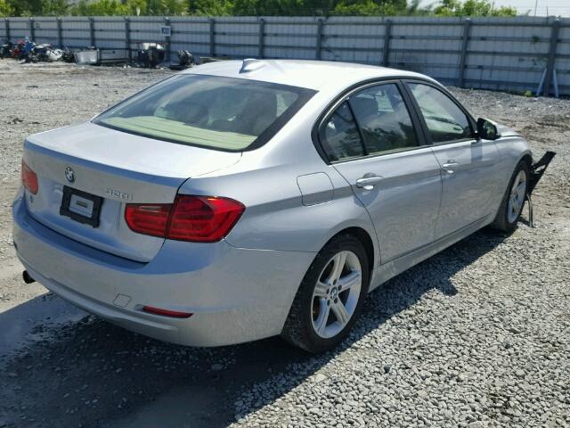 WBA3B1G52ENS77657 - 2014 BMW 320 I GRAY photo 4