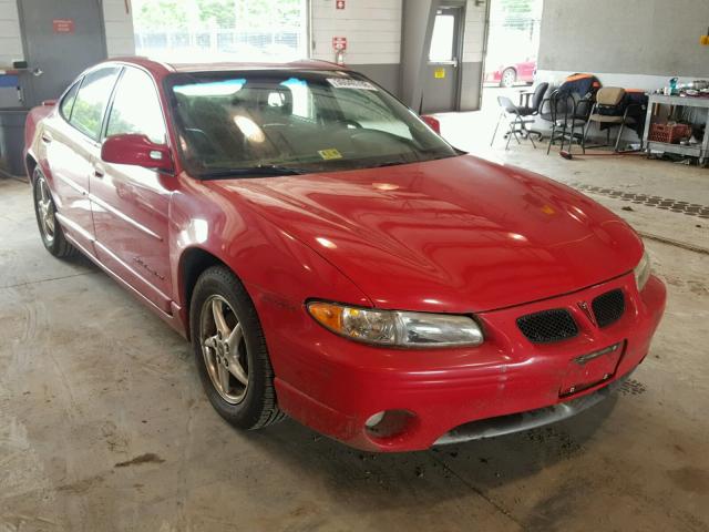 1G2WP52K2XF343566 - 1999 PONTIAC GRAND PRIX RED photo 1