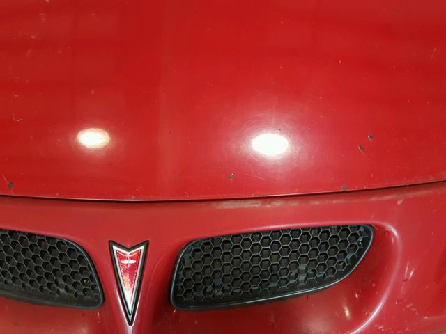 1G2WP52K2XF343566 - 1999 PONTIAC GRAND PRIX RED photo 9