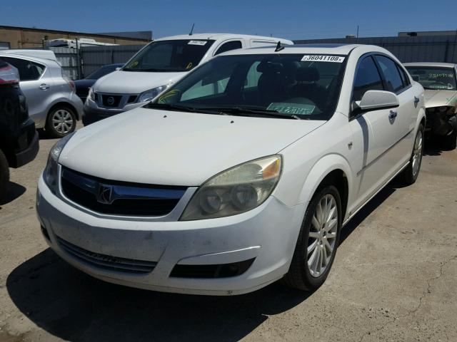 1G8ZV577X8F109271 - 2008 SATURN AURA XR WHITE photo 2