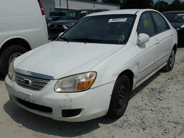 KNAFE122275452610 - 2007 KIA SPECTRA EX WHITE photo 2