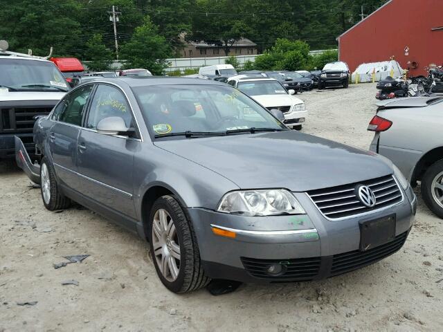 WVWTU63B75P021881 - 2005 VOLKSWAGEN PASSAT GRAY photo 1