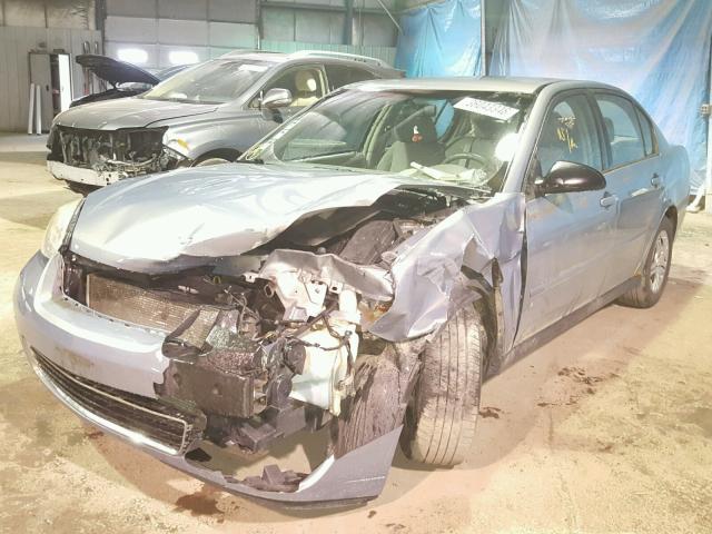 1G1ZS58F68F103772 - 2008 CHEVROLET MALIBU LS BLUE photo 2