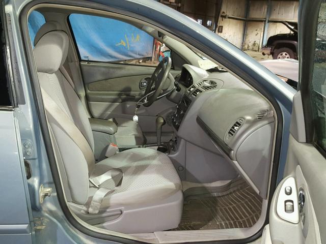 1G1ZS58F68F103772 - 2008 CHEVROLET MALIBU LS BLUE photo 5