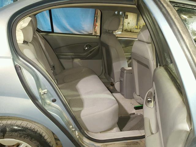 1G1ZS58F68F103772 - 2008 CHEVROLET MALIBU LS BLUE photo 6