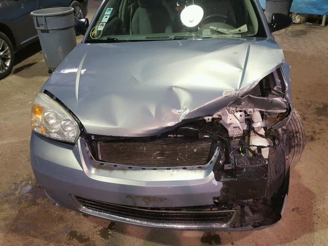 1G1ZS58F68F103772 - 2008 CHEVROLET MALIBU LS BLUE photo 7