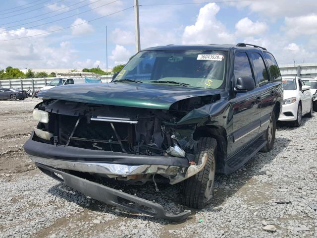 1GNEC13Z54R148053 - 2004 CHEVROLET TAHOE C150 GREEN photo 2