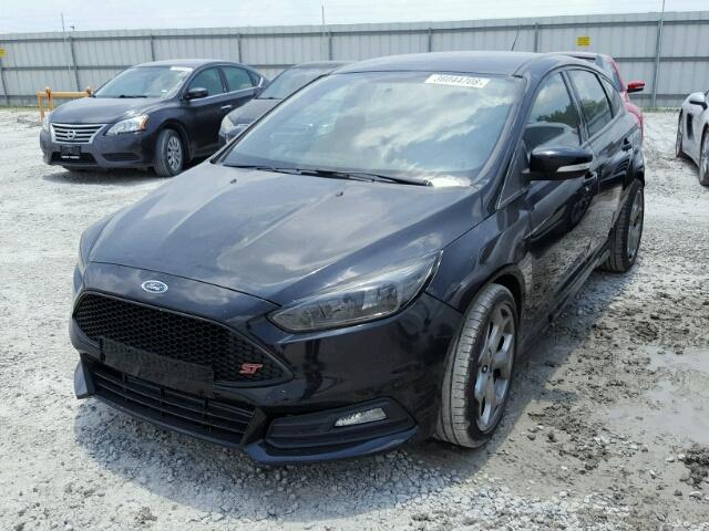 1FADP3L92HL306500 - 2017 FORD FOCUS ST BLACK photo 2