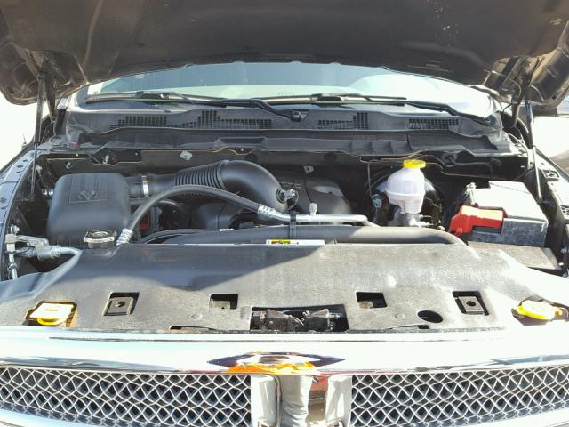 1C6RR6LT8HS836250 - 2017 RAM 1500 SLT GRAY photo 7