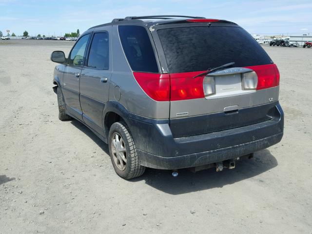 3G5DB03E12S528278 - 2002 BUICK RENDEZVOUS TAN photo 3