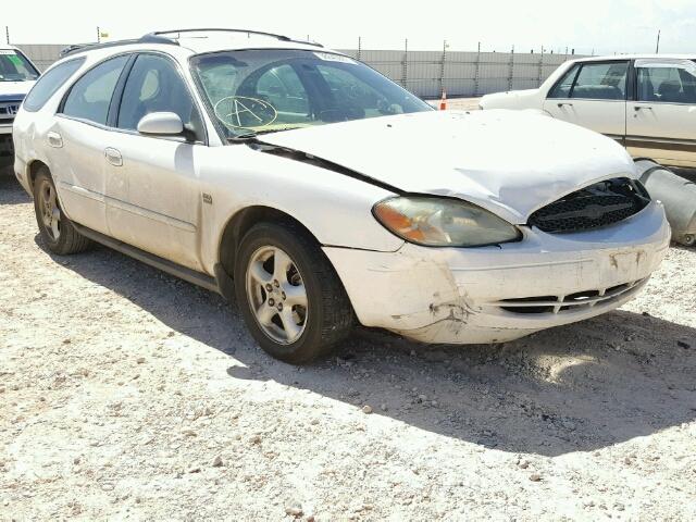 1FAFP58S72G107832 - 2002 FORD TAURUS WHITE photo 1