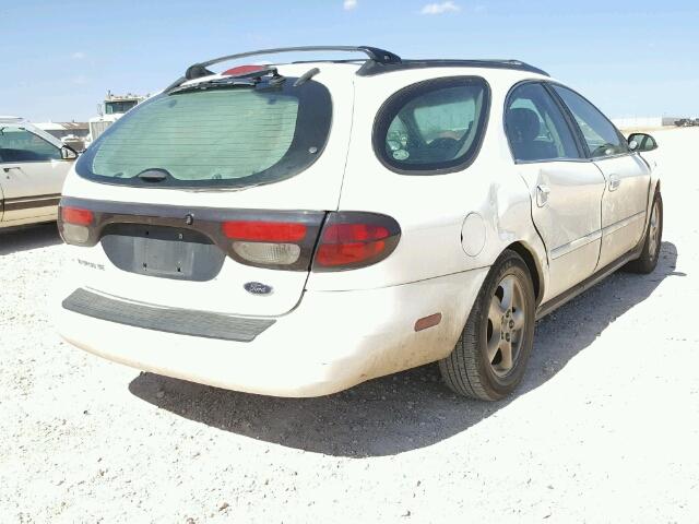 1FAFP58S72G107832 - 2002 FORD TAURUS WHITE photo 4