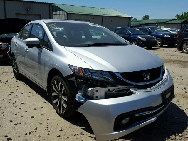 2HGFB2F96FH503205 - 2015 HONDA CIVIC EXL 银色 照片 1