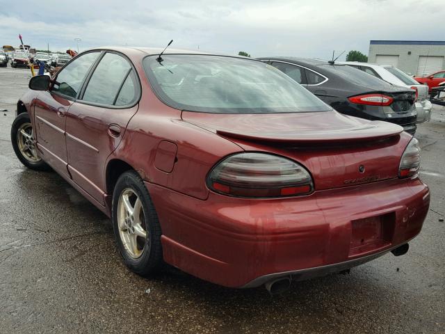 1G2WP52K92F225832 - 2002 PONTIAC GRAND PRIX Qırmızı foto 3