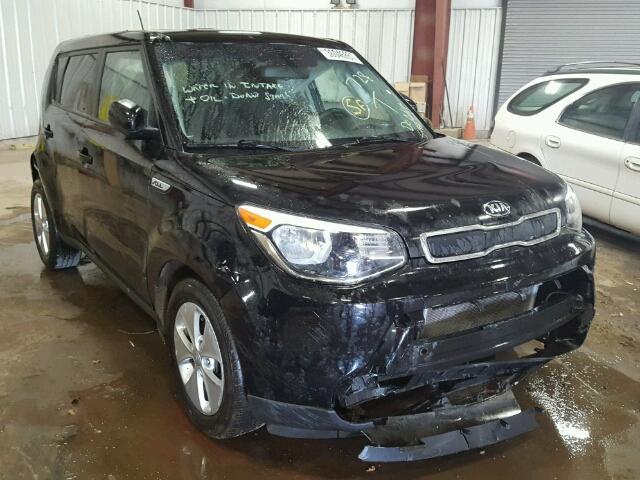 KNDJN2A27F7202674 - 2015 KIA SOUL BLACK photo 1