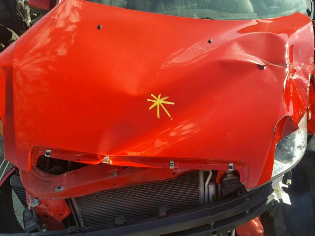 KL1TD5DE8AB100946 - 2010 CHEVROLET AVEO LS RED photo 7