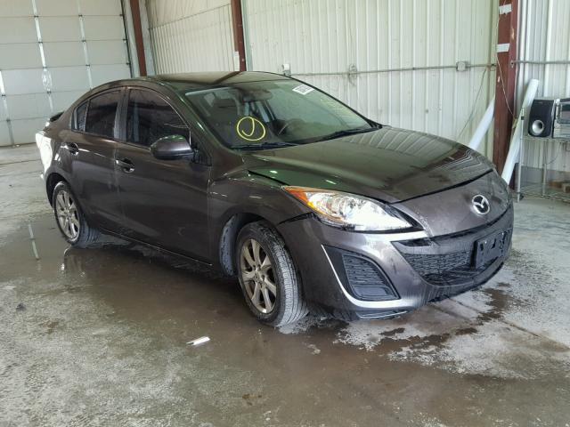 JM1BL1SF0A1331227 - 2010 MAZDA 3 I GRAY photo 1