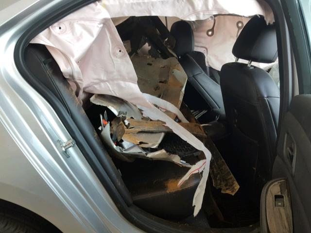 1G11C5SA0GF120542 - 2016 CHEVROLET MALIBU LIM 银色 照片 6