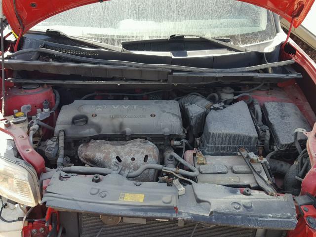 JTLKE50E491095256 - 2009 TOYOTA SCION XB Қызыл фото 7