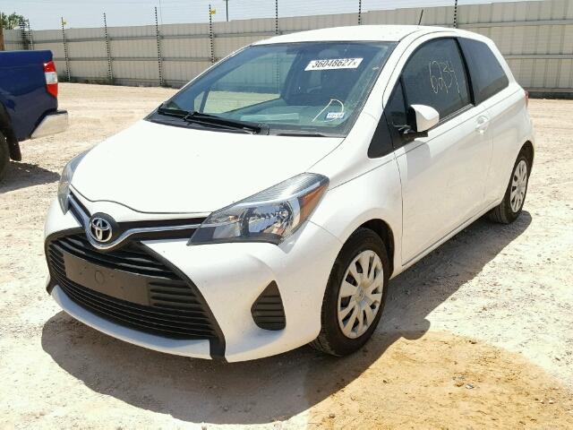 VNKJTUD33GA057831 - 2016 TOYOTA YARIS L/LE WHITE photo 2