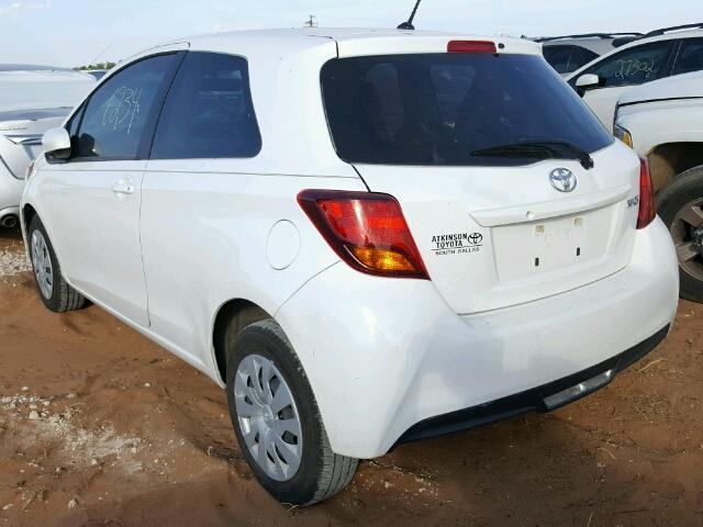 VNKJTUD33GA057831 - 2016 TOYOTA YARIS L/LE WHITE photo 3