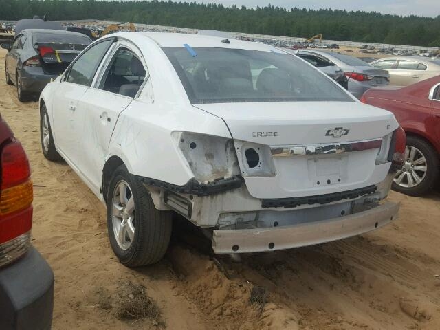 1G1PE5S97B7259127 - 2011 CHEVROLET CRUZE LT WHITE photo 9