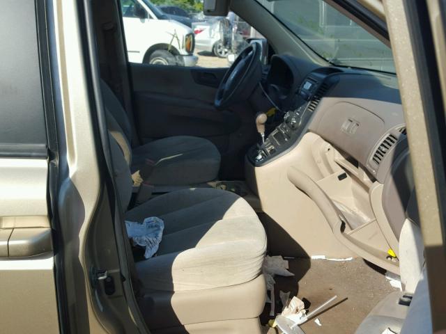 KNDMB233086218462 - 2008 KIA SEDONA EX GOLD photo 5