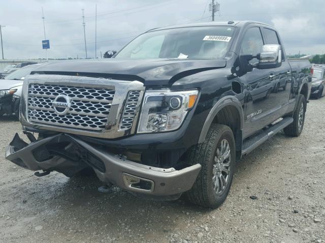 1N6BA1F42HN567599 - 2017 NISSAN TITAN XD S BLACK photo 2