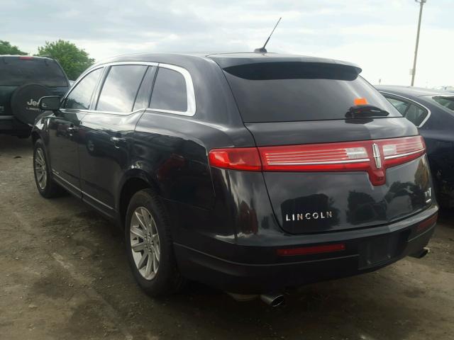 2LMGJ5M95EBL57441 - 2014 LINCOLN MKT BLACK photo 3