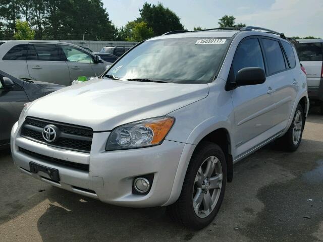 2T3RF4DV4BW104377 - 2011 TOYOTA RAV4 SPORT SILVER photo 2