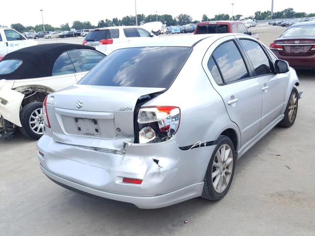 JS2YC415085105590 - 2008 SUZUKI SX4 CONVEN SILVER photo 4