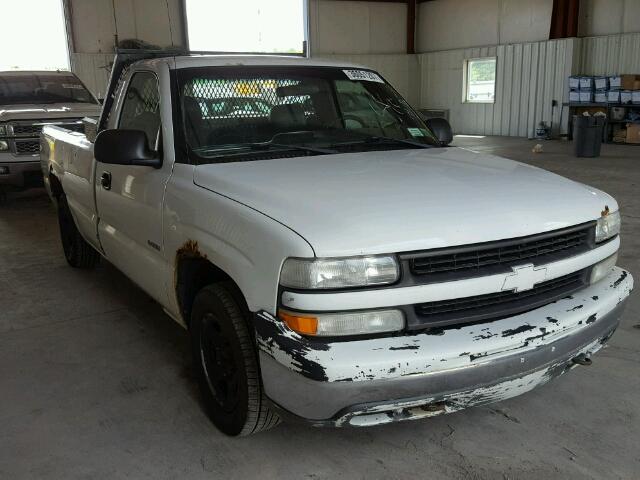 1GCEC14W12Z233983 - 2002 CHEVROLET SILVERADO WHITE photo 1