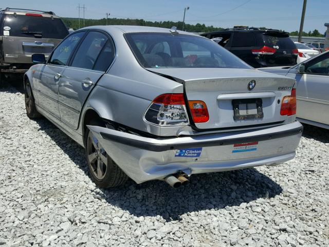 WBAEW53495PN40166 - 2005 BMW 330 XI SILVER photo 3