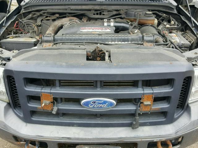 1FTWF31P16EA41108 - 2006 FORD F350 SRW S GREEN photo 7